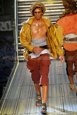 John Galliano Moda Hombre Verano 2011
